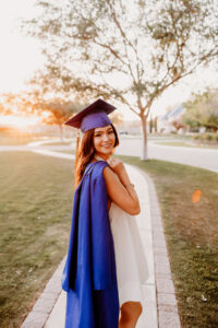 Phoenix Senior Session at Creekside estates in peoria