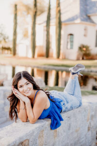 Phoenix Senior Session at Creekside estates in peoria